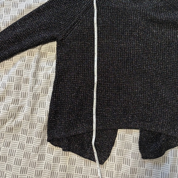 RACHEL Rachel Roy Women’s size Large Long Sleeve Black and Metallic Multicolour - Picture 10 of 12